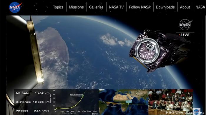El exitoso despliegue era una de las fases más importantes dentro de la misión del telescopio espacial de la NASA. Foto: Picture Aliance.