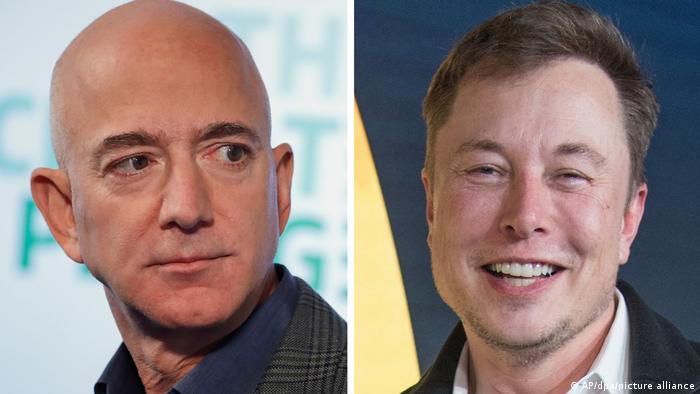 Las crecientes desigualdades "están destrozando nuestro mundo", según OXFAM, organización benéfica contra la pobreza. Elon Musk, Jeff Bezos, Mark Zuckerberg y Bill Gates se encuentran entre los más ricos del mundo. Foto: Picture Aliance.