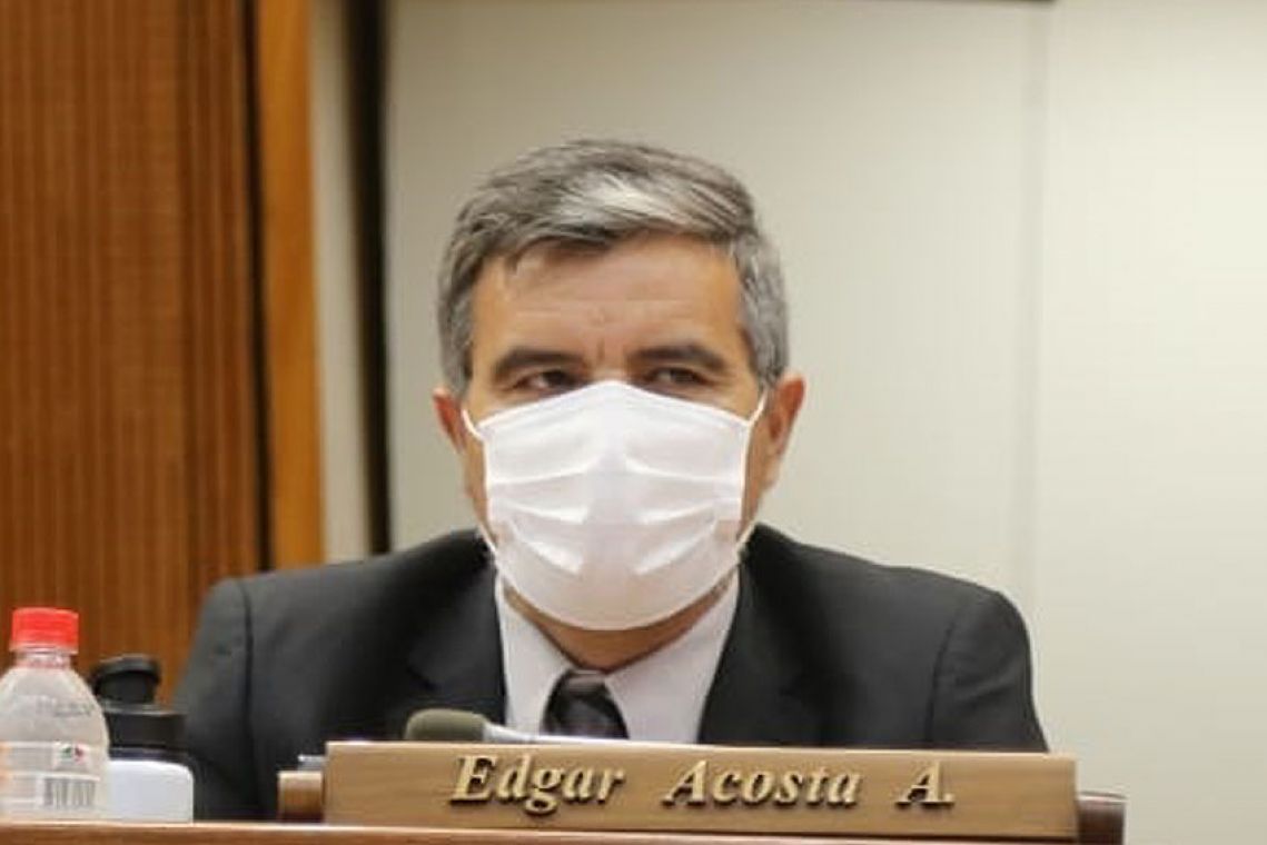 Diputado Édgar Acosta. Foto: Diputados