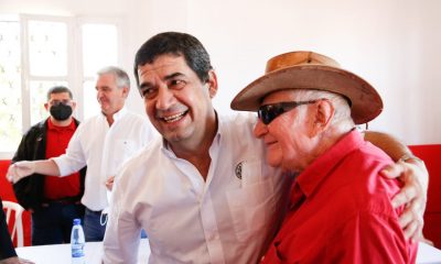 Hugo Velázquez, vicepresidente de la República en plena campaña electoral. Foto: Gentileza