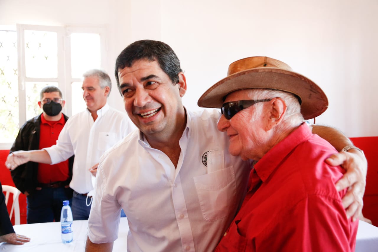 Hugo Velázquez, vicepresidente de la República en plena campaña electoral. Foto: Gentileza