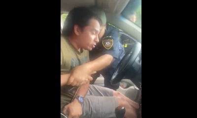 Captura del vídeo del supuesto maltrato contra el conductor. (Foto Captura Vídeo)