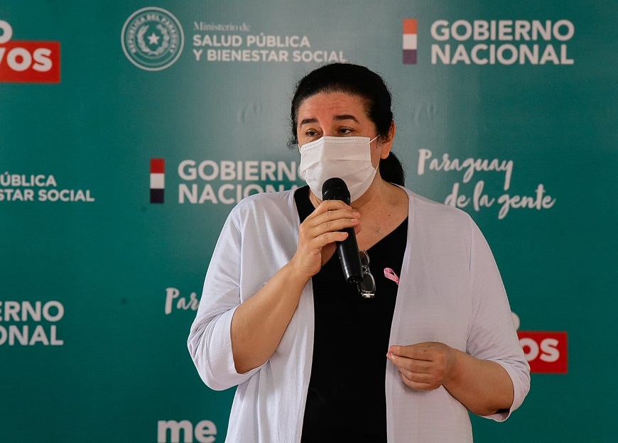 Doctora Sandra Irala. Foto: Gentileza