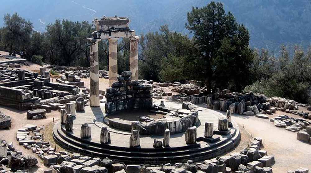 Santuario de Delfos, Grecia. Archivo