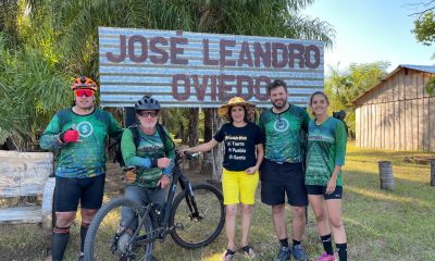 Muchos ciclistas se aventuraron en esta actividad. (Foto Gentileza)