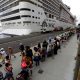 En Río de Janeiro, otro crucero, el MSC Preziosa, atracó el domingo con 28 casos de Covid-19 a bordo, por lo que se abrió una investigación epidemiológica. Foto: Debate.