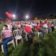 Encuentro político de Velázquez con sus correligionarios en Capiatá. (Foto 780 AM).