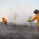 Incendios forestales en casi todo el país. Foto: Archivo.