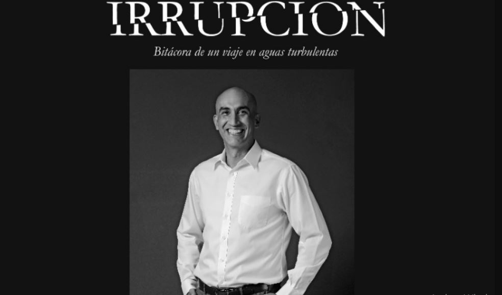 Irrupción, es el nombre del libro de Mazzoleni. Foto: Captura.