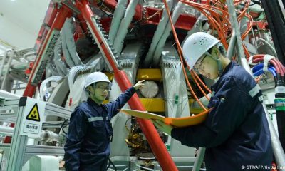 China, segundo social comercial de Argentina, proveerá la ingeniería, construcción, adquisición, puesta en marcha y entrega de Atucha III, cuyo reactor utilizará uranio enriquecido como combustible y agua liviana como refrigerante y moderador (Foto de archivo).