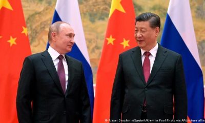 El presidente ruso Vladimir Putin alabó las relaciones "sin precedentes" entre Rusia y China, tras llegar a Pekín para asistir a la apertura de los Juegos Olímpicos de Invierno. Foto: Picture Aliance.