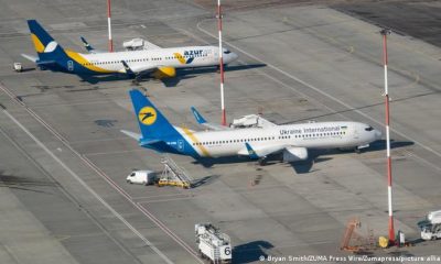 Ante el aumento de la tensión, la aerolínea holandesa KLM anunció el día anterior que suspendía todos sus vuelos en el espacio aéreo ucraniano hasta nuevo aviso. Foto: Picture Aliance.