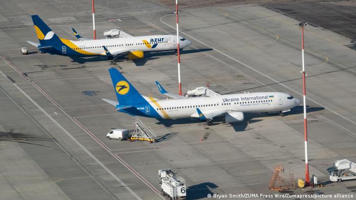 Ante el aumento de la tensión, la aerolínea holandesa KLM anunció el día anterior que suspendía todos sus vuelos en el espacio aéreo ucraniano hasta nuevo aviso. Foto: Picture Aliance.