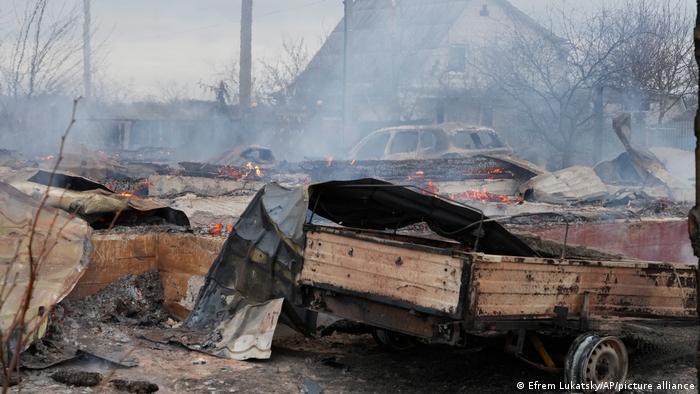 El ataque a Ucrania por parte de Rusia inició el 24 de febrero. Foto: Picture Aliance.