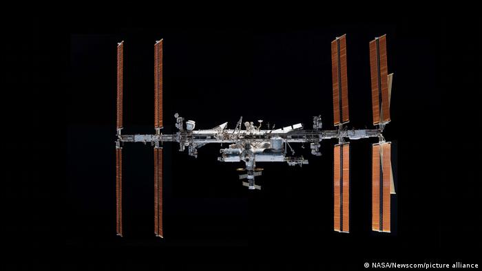 Este mosaico muestra la Estación Espacial Internacional fotografiada desde el Crew Dragon Endeavour de SpaceX. Foto: Picture Aliance.