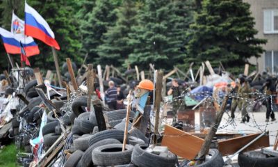 Putin reconoció el lunes la independencia de dos provincias separatistas y rusoparlantes del este de Ucrania: Donetsk (foto) y Lugansk. Foto: Agencias.