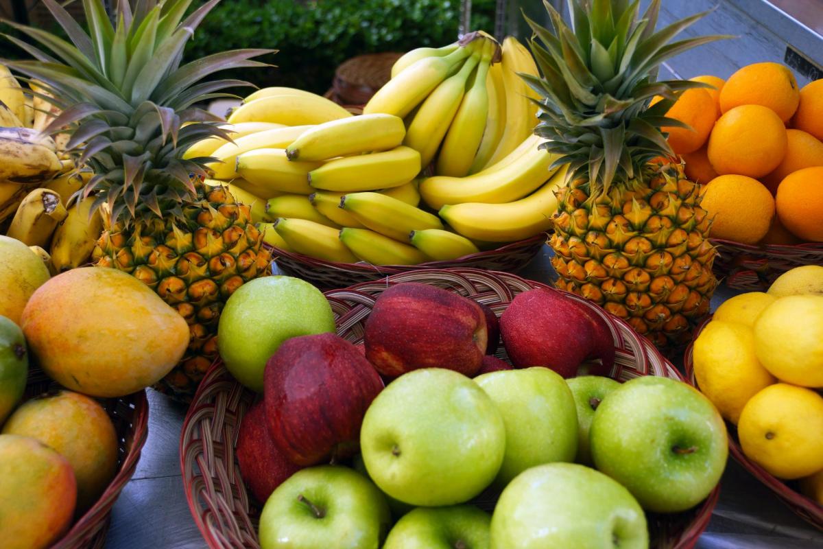 Frutas y verduras deben consumirse diariamente. Foto: MSPyBS