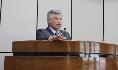Arnaldo Giuzzio, ante la Comisión Permanente del Congreso. (Foto Senado)