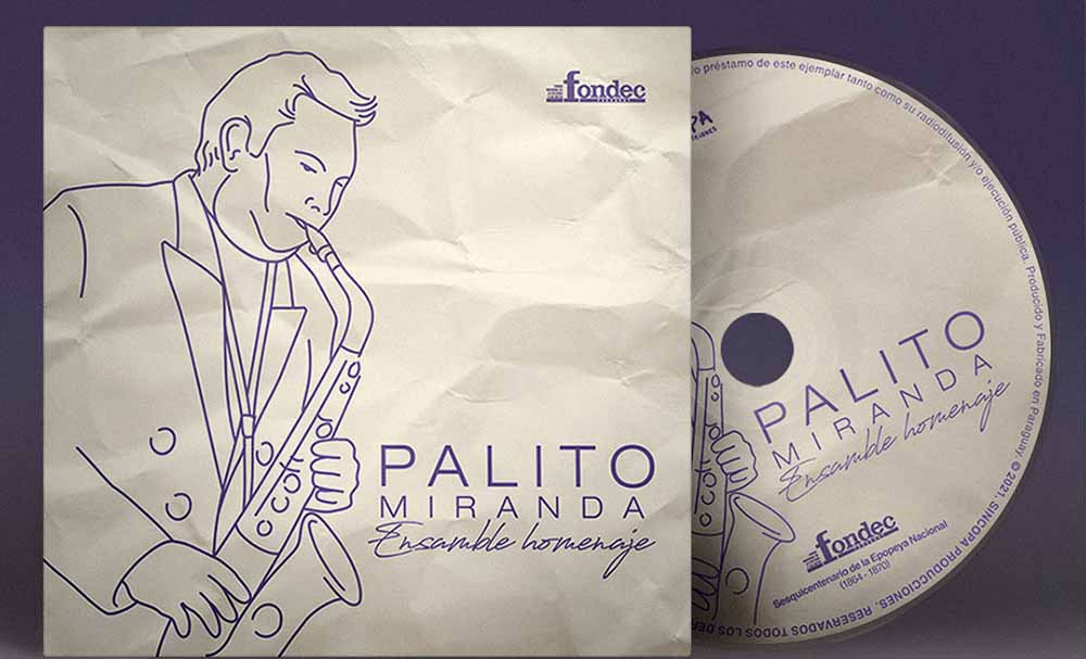 Disco "Palito Miranda. Ensamble homenaje", Síncopa Producciones, 2022. Cortesía