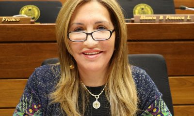Senadora Zulma Gómez. Foto: Senado