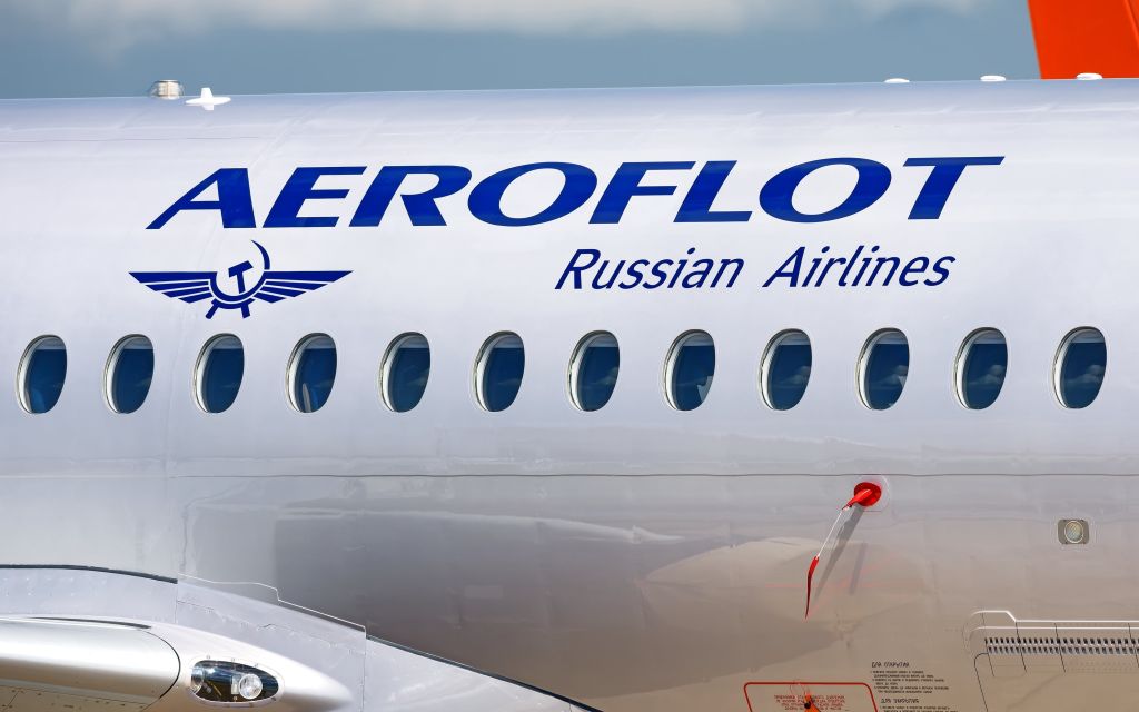 Aeroflot, linea aérea de bandera rusa.