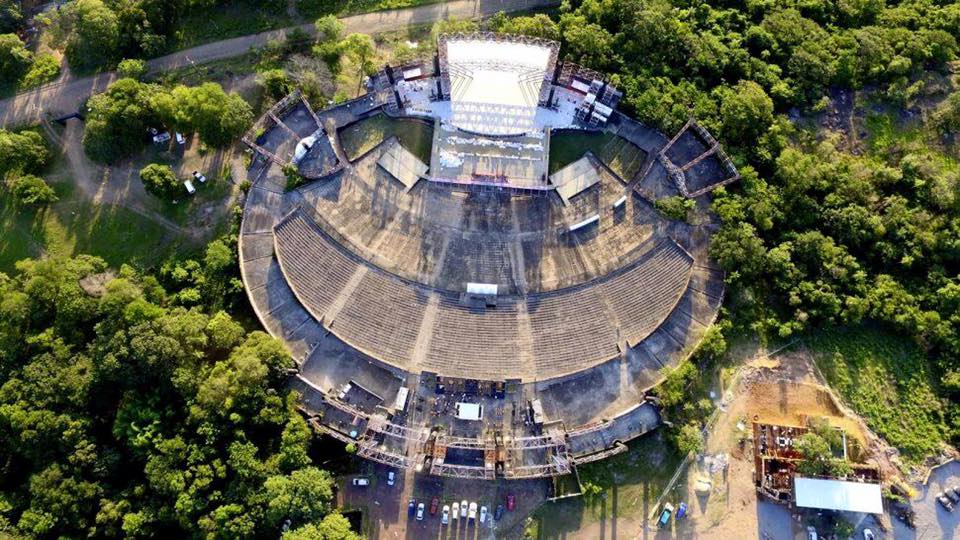 Anfiteatro José Asunción Flores, de San Bernardino. Gentileza