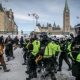 Canadá vivió un domingo de protestas. Foto: Agencias.