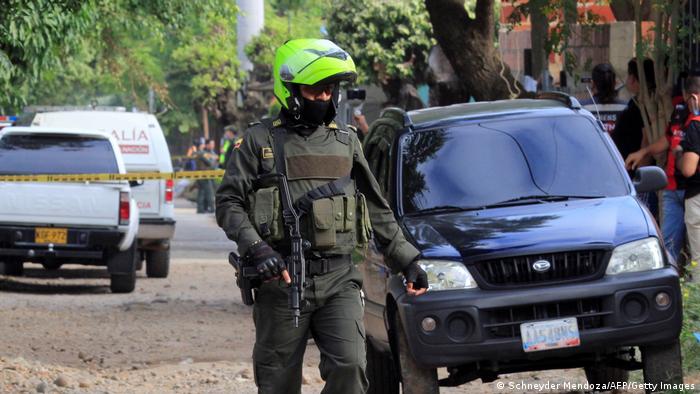 Atentado con bomba en inmediaciones del aeropuerto de Cúcuta el 14 de diciembre de 2021