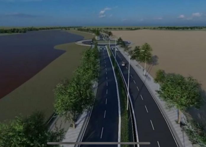 Proyecto de la Avenida Costanera Sur. Imagen MOPC