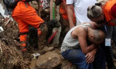 Los deslizamientos de tierra arrasaron con numerosas casas. Foto: BBC Mundo.