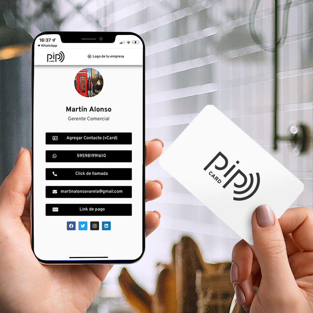 La tecnología sin contacto de corto alcance llegó al mundo de los negocios de la mano de Pip Card