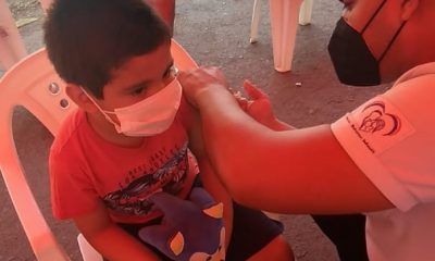 Continua el esquema de vacunación contra la influenza y Covid. Foto: Florencia Vallejos.