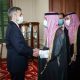 El presidente Abdo Benítez recibió en audiencia al ministro de Estado de Asuntos Exteriores de Arabia Saudita, Adel bin Ahmed Al Jubeir. Foto Presidencia.