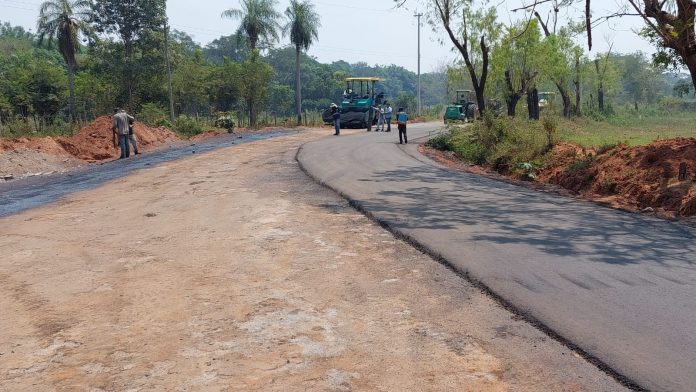 Las obras se encuentran bastante avanzadas. Foto MOPC.