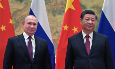 Xi Jinping y Vladímir Putin, presidentes de China y Rusia. Foto: Télam
