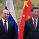 Xi Jinping y Vladímir Putin, presidentes de China y Rusia. Foto: Télam