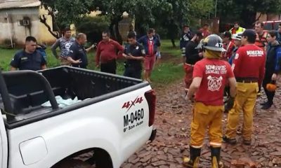 El hecho se registró este mediodía en la zona del kilómetro 9 Acaray de Ciudad del Este. (Frontera CDE)