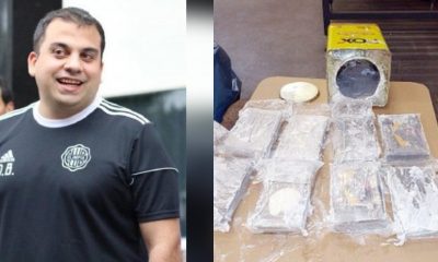 Diego Benítez es acusado por el envío de unas 16 toneladas de cocaína a Europa. Foto: Gentileza.