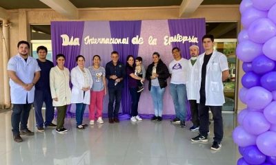 Los profesionales de blanco piden no discriminar a las personas con epilepsia. (Foto IP)