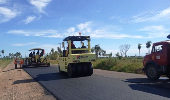 Los trabajos se encuentran en plena ejecución. Foto MOPC