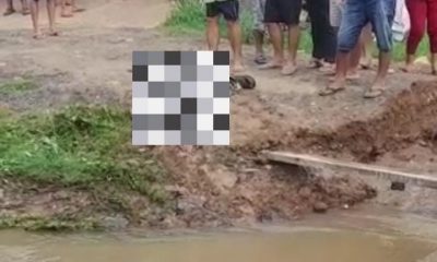 El cuerpo fue encontrado en un arroyo. (Gentileza)