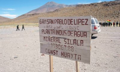 Bolivia alega que el curso de agua fue desviado de manera artificial por el país vecino y afirma que el nacimiento del río se encuentra en la región de Potosí (sudoeste boliviano) y alimenta regiones del norte chileno, sin compensaciones financieras. Foto: Agencias.