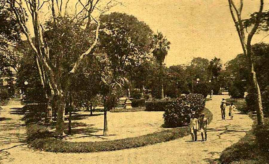 Plaza Uruguaya, ca. 1920. Cortesía