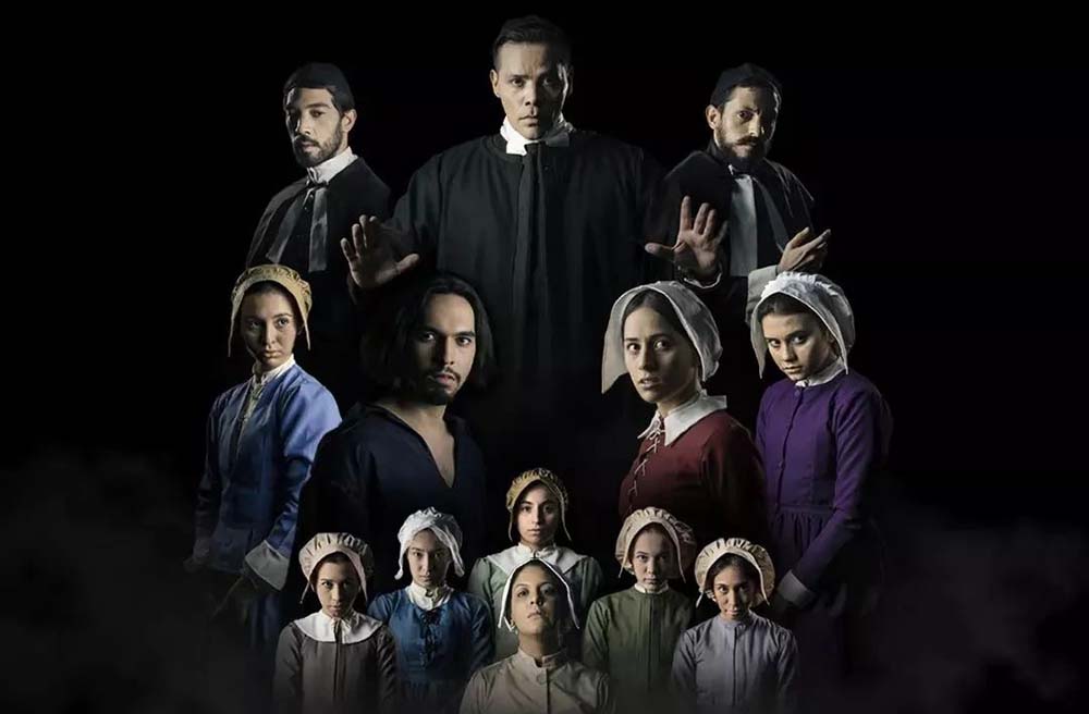 Elenco de "Hysteria. Los juicios de Salem". Cortesía