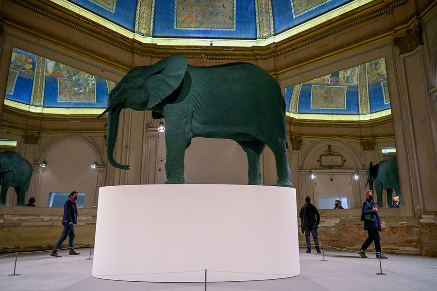 Katharina Fritsch, "Elephant". Cortesía