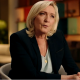 Marine Le Pen, candidata a presidenta en Francia. Foto: Captura de pantalla.