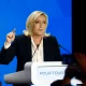 Marine Le Pen reconoció su derrota y agradeció los votos recibidos. Foto: EL PAÍS.