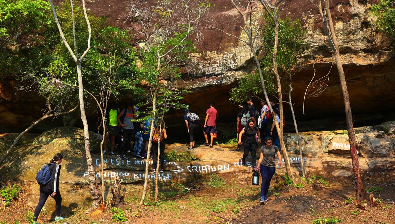 Cueva Mbopikua, ubicada en Tobatí. (Foto Universidad Columbia)