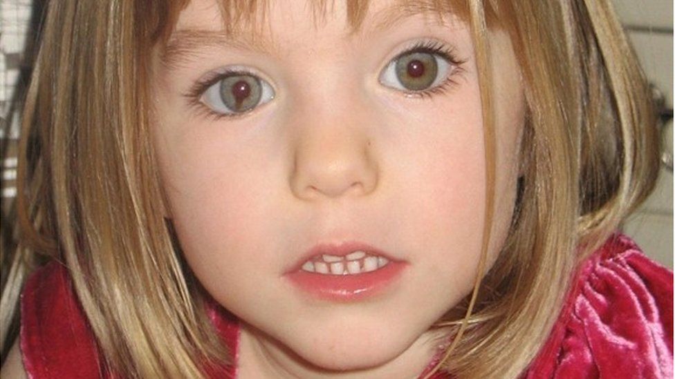 Madeleine McCann desapareció cuando tenía 3 años. Foto: BBC Mundo.