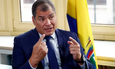 Rafael Correa fue presidente de Ecuador desde el 2007 al 2017. Foto: Infobae.